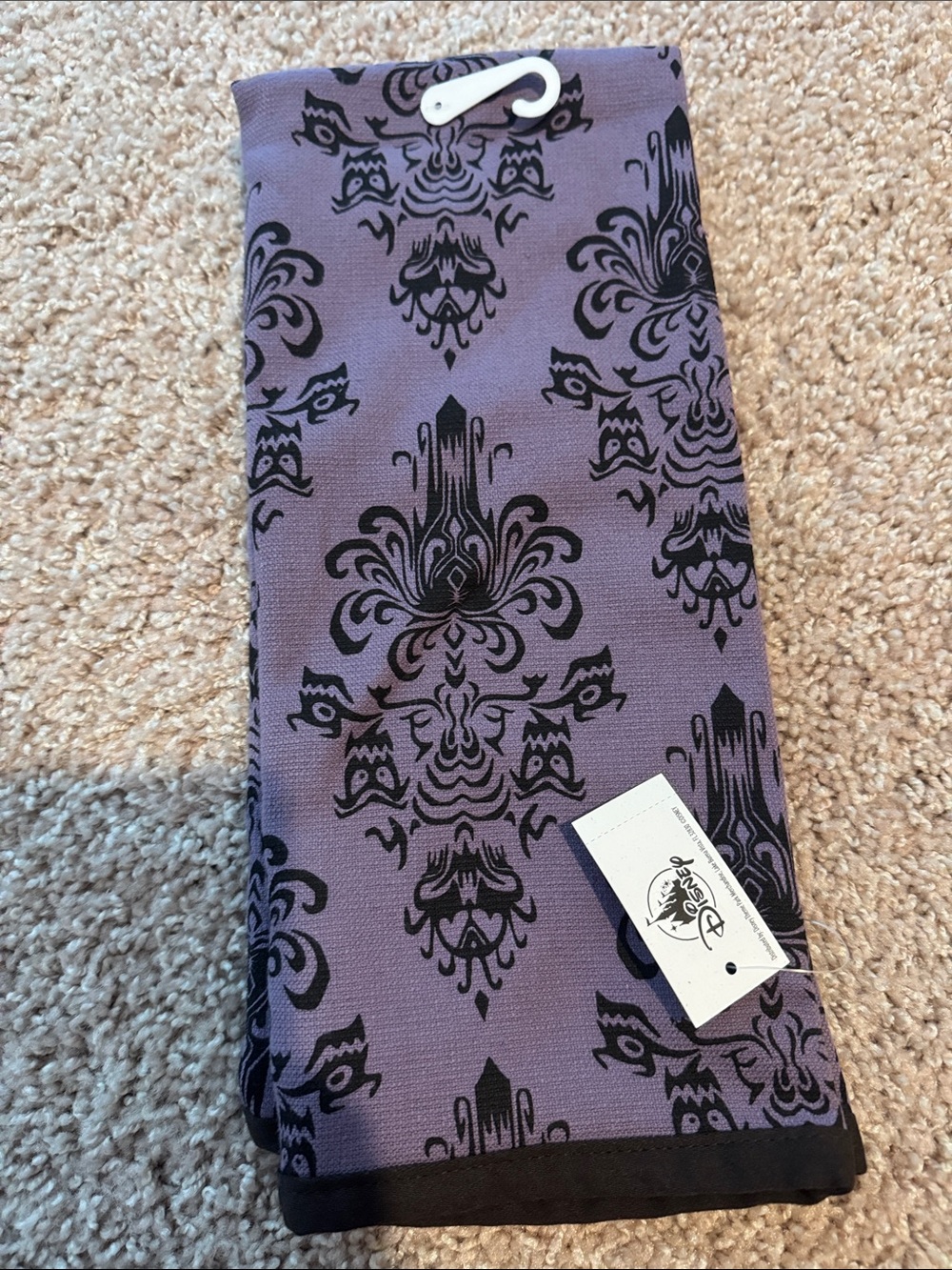 NWT Haunted Mansion Dish Towel